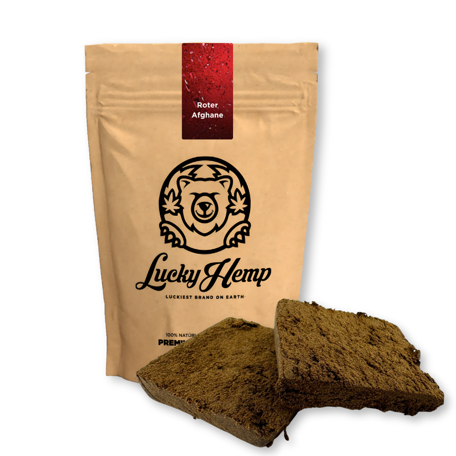 Roter Afghane Ökopack Blüten Lucky Hemp