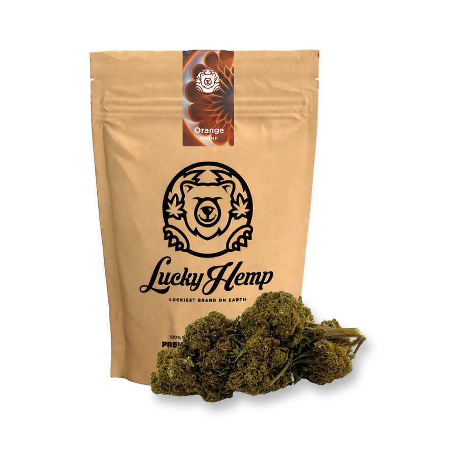 Orange Skunk Ökopack Blüten Lucky Hemp