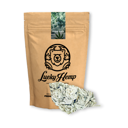 Snow Haze® 50% CBD Ökopack Blüten Lucky Hemp