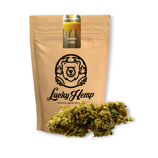 Lemon Cake Ökopack Blüten Lucky Hemp