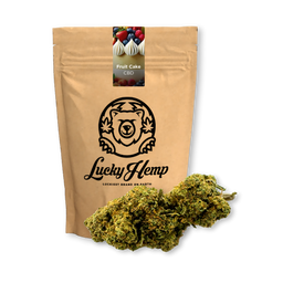 Fruit Cake CBD Ökopack Blüten Lucky Hemp