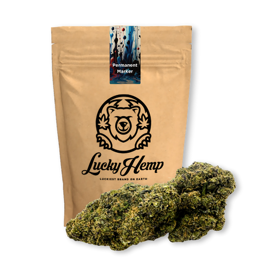 Permanent Marker Ökopack Blüten Lucky Hemp