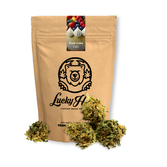 Popcorn Blüten Ökopack Blüten Lucky Hemp 10g Fruit Cake