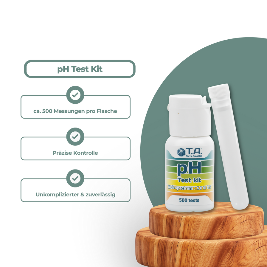 Terra Aquatica pH Test Kit Growzubehör Lucky Hemp