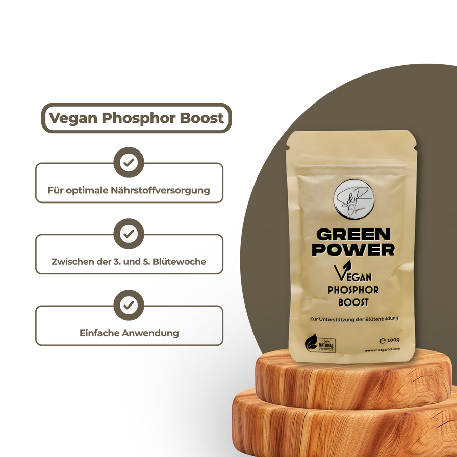 S&R Organics Vegan Phosphor Boost Growzubehör Green Power
