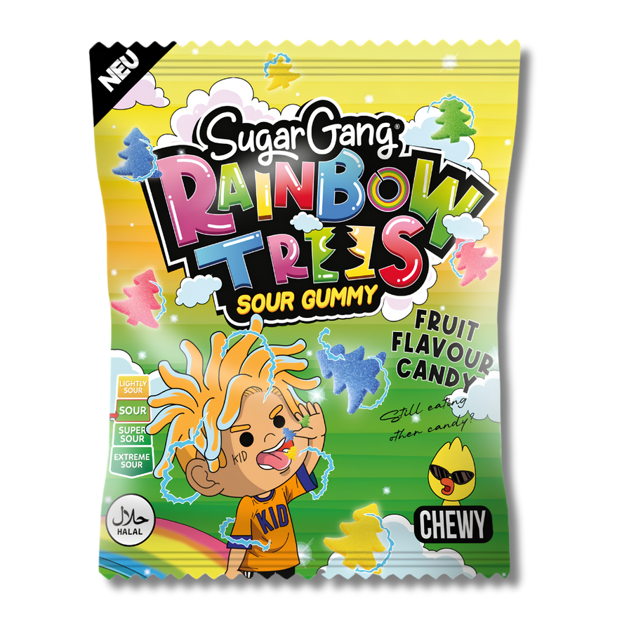 SugarGang Gummies Edibles Lucky Hemp Rainbow Trees