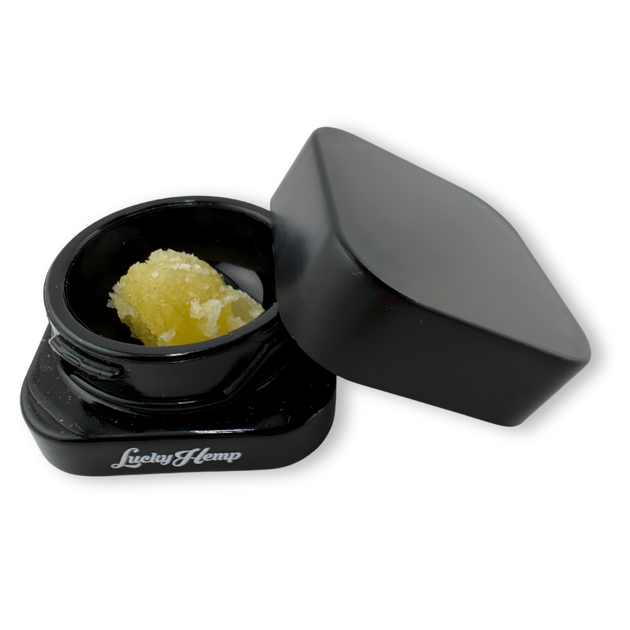 CBD Wax Sherbanger Blüten Lucky Hemp