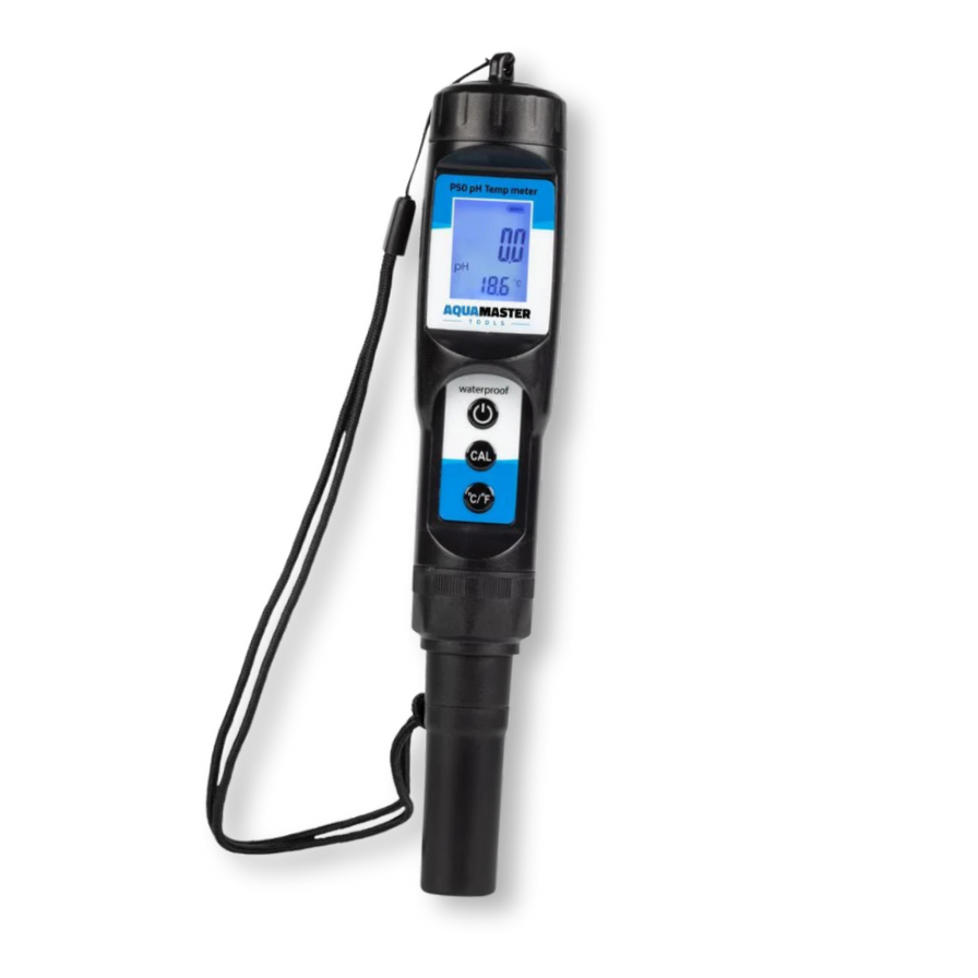 Aqua Master Tools P50 Pro2 pH Temp Meter Zubehör Lucky Hemp