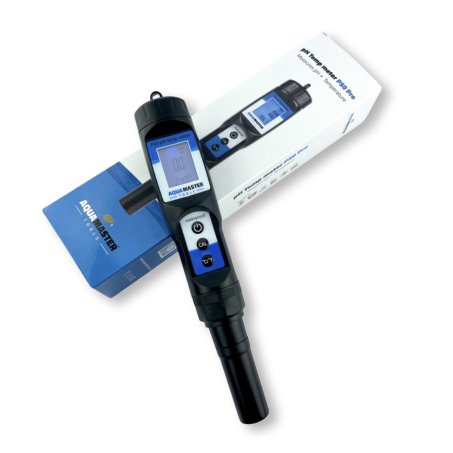 Aqua Master Tools P50 Pro2 pH Temp Meter Zubehör Lucky Hemp