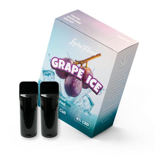Grape Ice CBD Vape Pods Vape Pens Lucky Hemp