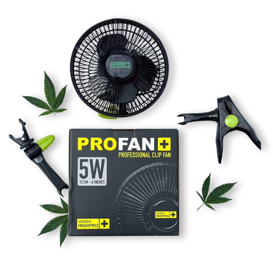 Garden Highpro Clip-Ventilator Ø15cm, 5 Watt Zubehör Lucky Hemp