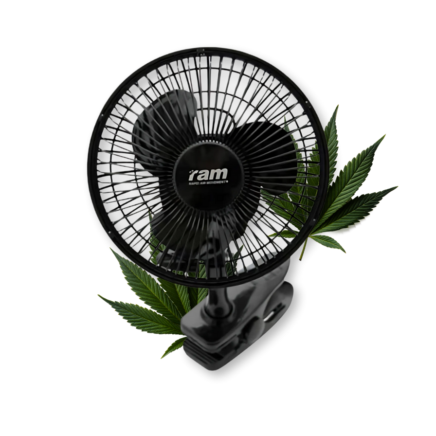 RAM Clip-Ventilator Ø15cm, 15 Watt Zubehör Lucky Hemp