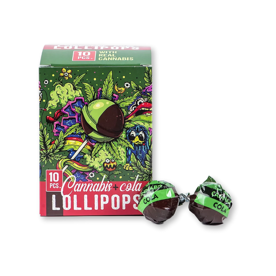 Euphoria Cannabis Lollipop Edibles Lucky Hemp Cola