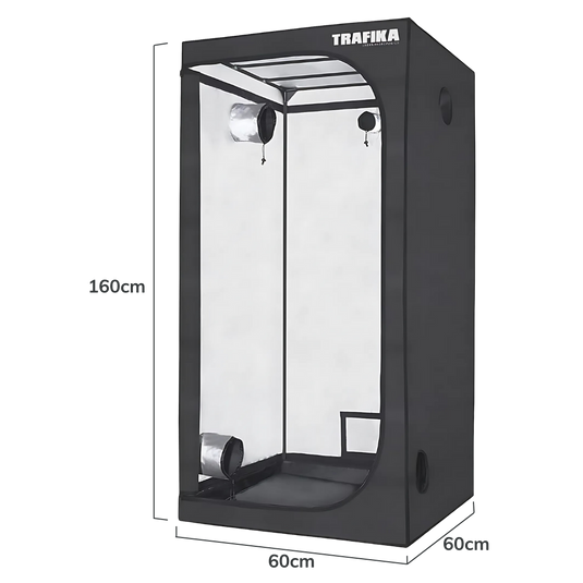 Trafika Growzelt (4 Größen) Zubehör Lucky Hemp 60x60x160 cm