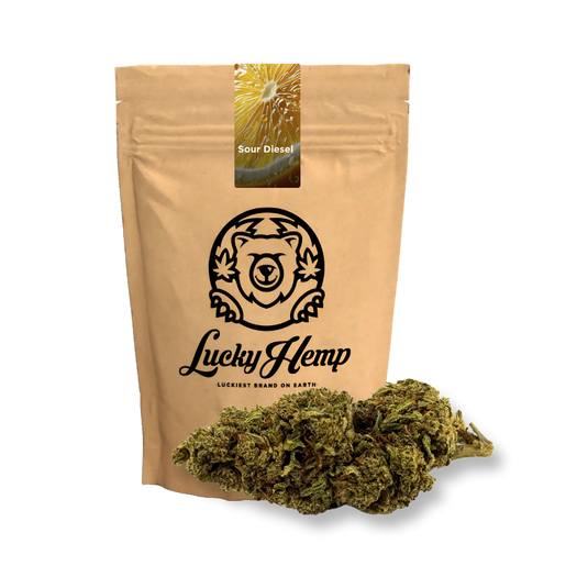 Sour Diesel Ökopack Blüten Lucky Hemp