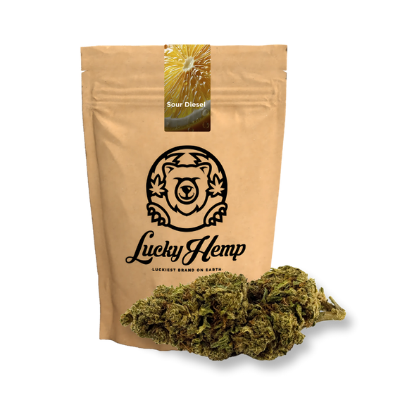 Sour Diesel Ökopack Blüten Lucky Hemp