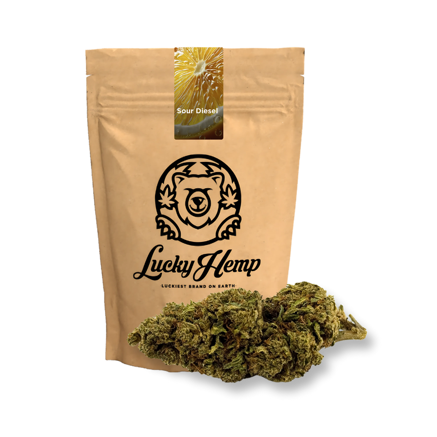 Sour Diesel Ökopack Blüten Lucky Hemp