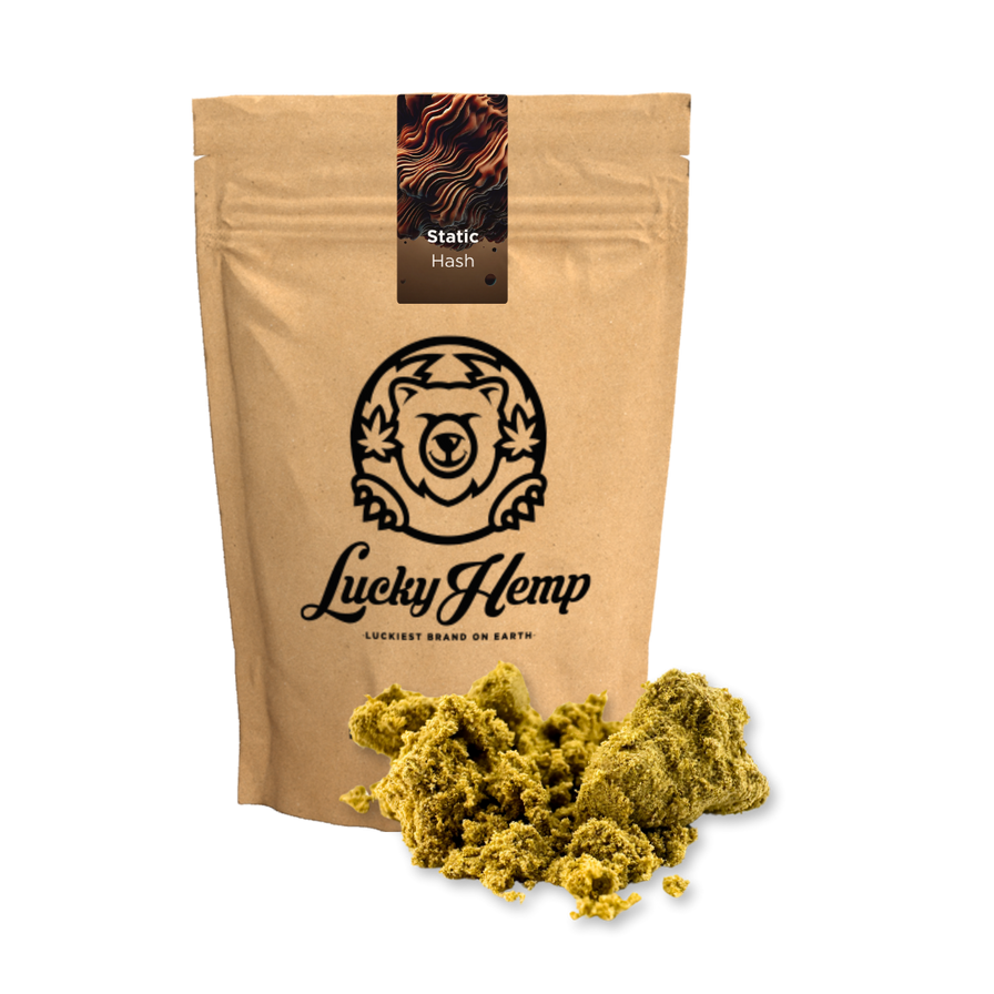Static Hash mit 55% CBD | Lucky Hemp® | Lucky Hemp®