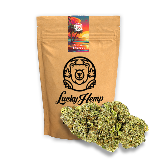 Sunset Sherbet Ökopack Blüten Lucky Hemp