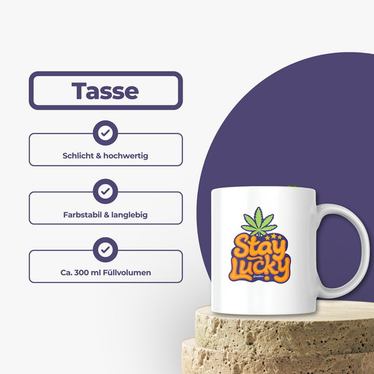 Lucky Hemp® Tasse Merchandise Lucky Hemp