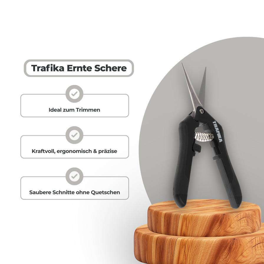 Trafika Ernte Schere Growzubehör Lucky Hemp