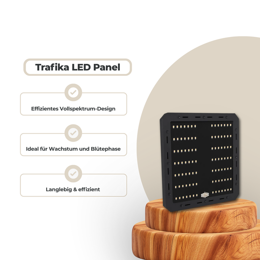 Trafika LED Panel Growzubehör Lucky Hemp