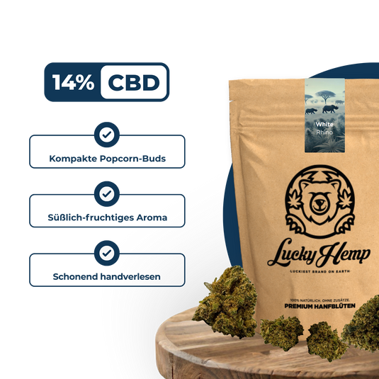 Sparfuchs-Bundle Blüten Lucky Hemp