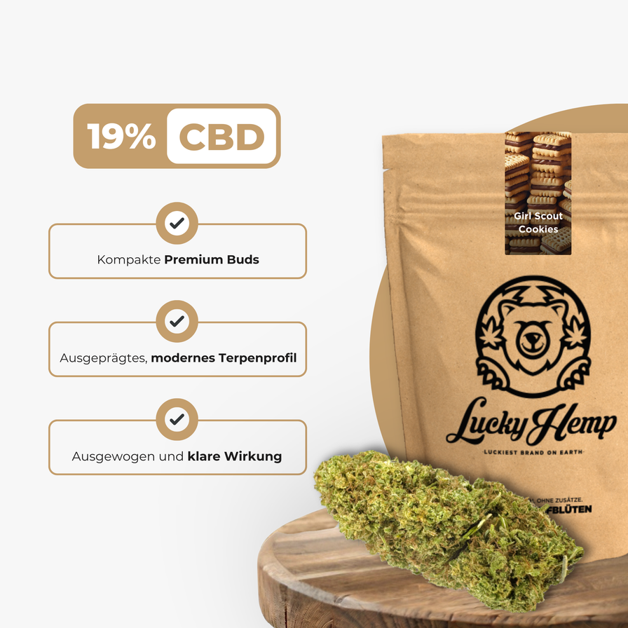 Girl Scout Cookies Ökopack Blüten Lucky Hemp