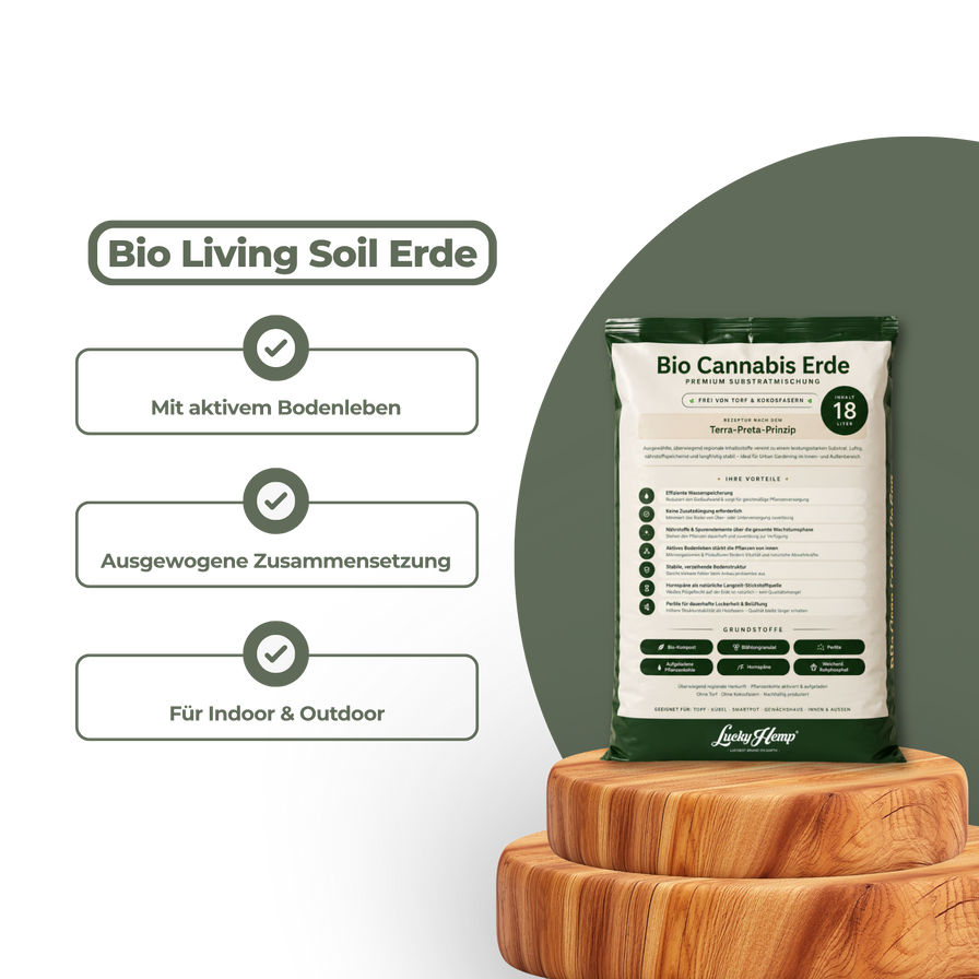 Bio Living Soil Erde Growzubehör Green Power