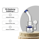 Öl-Glasbong mit Percolator Dabbing 2 Merchandise Lucky Hemp
