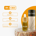 5% CBD-Öl Vollspektrum Öle Lucky Hemp