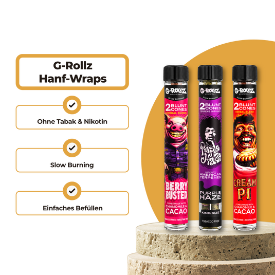 G-Rollz Pre-Rolled Blunt Cones Merchandise Lucky Hemp