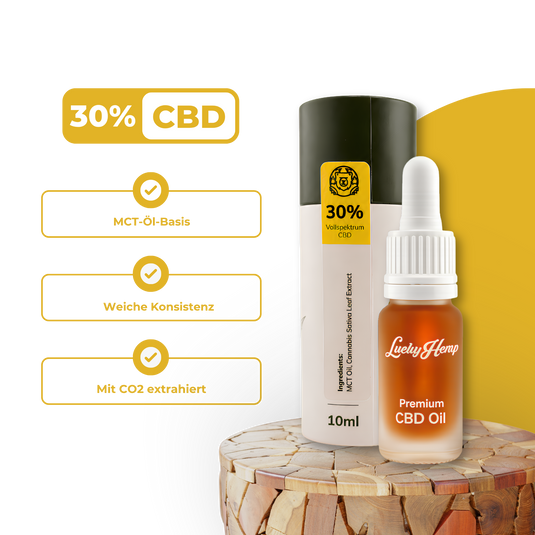 30% CBD Öl Vollspektrum MCT