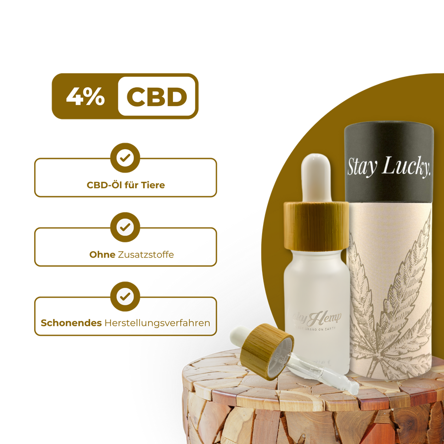 Lachs CBD-Öl Öle Lucky Hemp