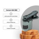 Carson Mikroskop MicroMiniHookUp MM-380 Growzubehör Lucky Hemp