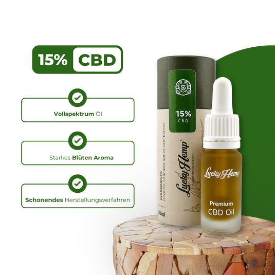 15% CBD-Öl Vollspektrum