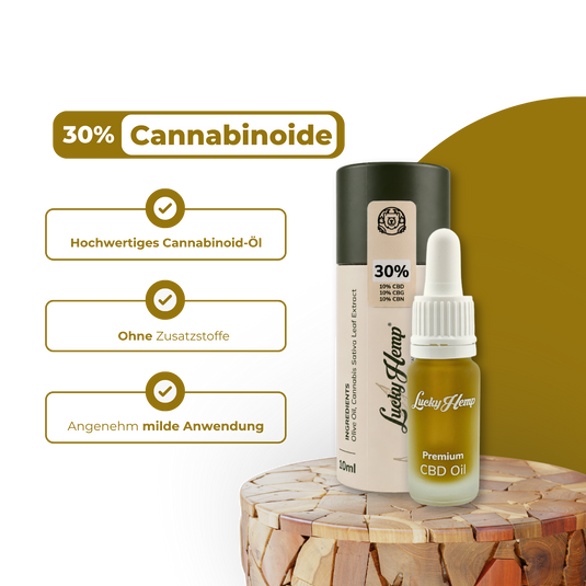 30% Cannabinoid-Öl