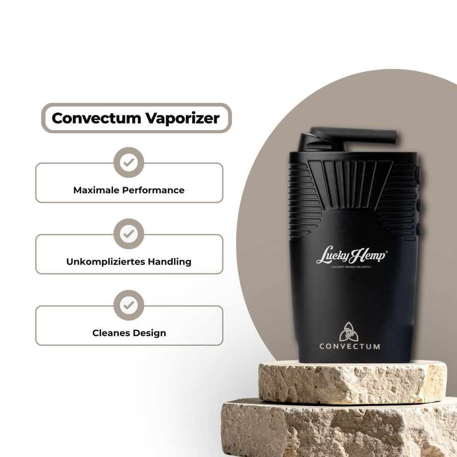 Lucky Hemp x HIZEN Convectum Vaporizer Zubehör Lucky Hemp