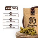 Static Hash Ökopack Blüten Lucky Hemp