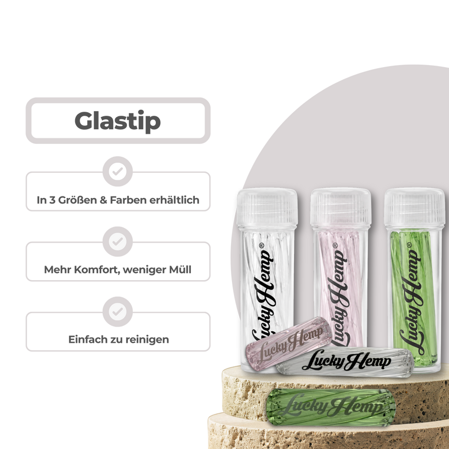 Lucky Hemp® Glastip Merchandise Lucky Hemp