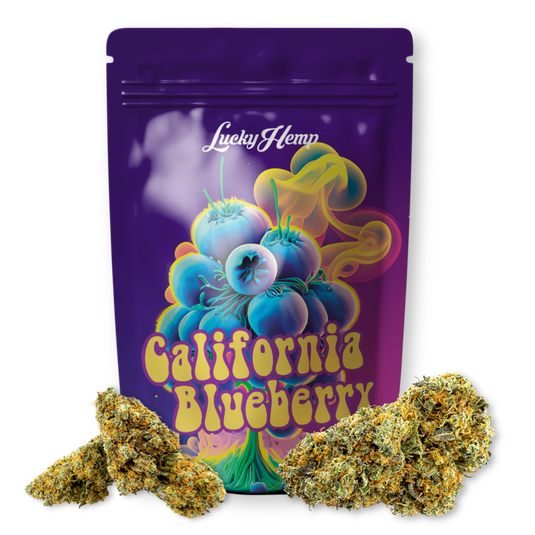 California Blueberry 3,5g Limited Pack Blüten Lucky Hemp