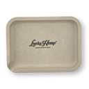 Lucky Hemp® Rolling Tray aus Hanf Merchandise Lucky Hemp Grau