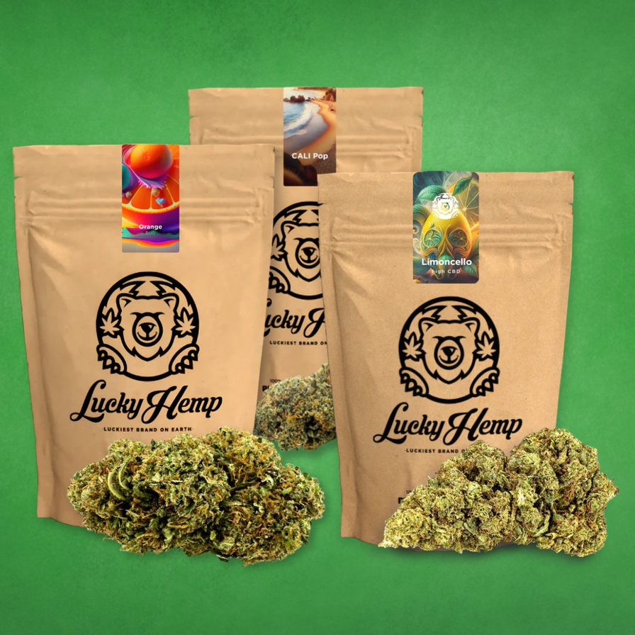 3er Blüten Probier-Bundle Blüten Lucky Hemp