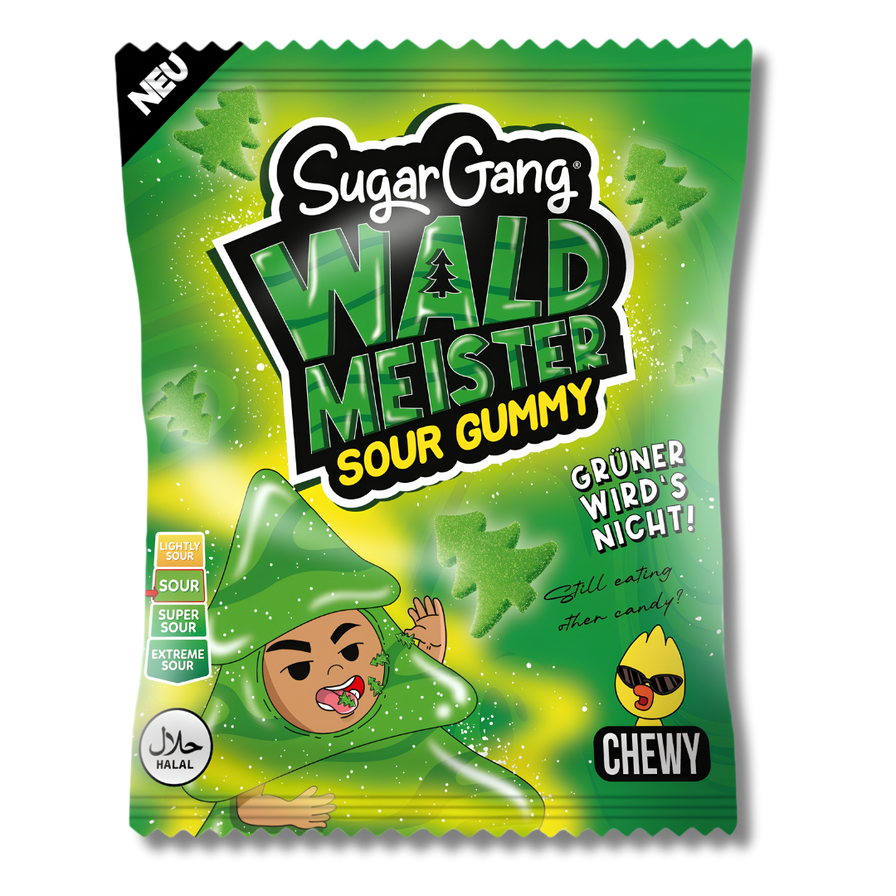 SugarGang Gummies Edibles Lucky Hemp Waldmeister