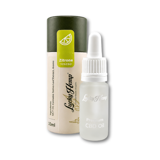 Zitronen CBD-Öl 10%