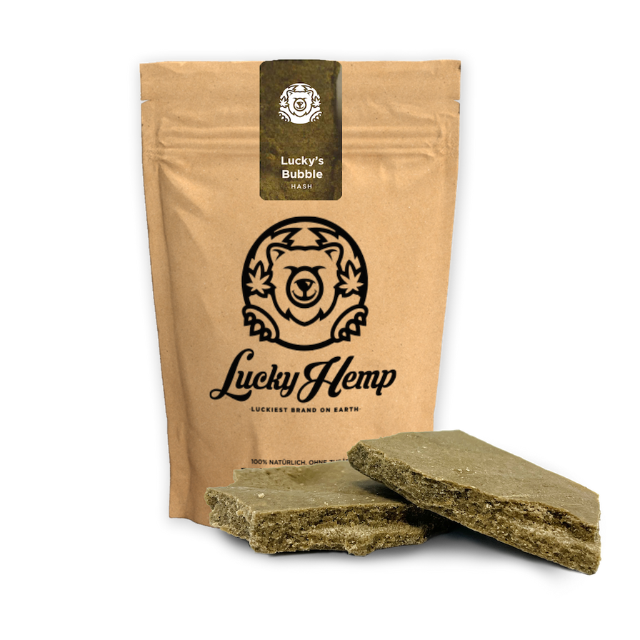 Lucky's Bubble Hash 40% CBD Blüten Lucky Hemp   