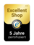 Trusted Shops Siegel 5 Jahre Zertifiziert
