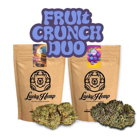 Fruit & Crunch Ökopack Bundle Blüten Lucky Hemp