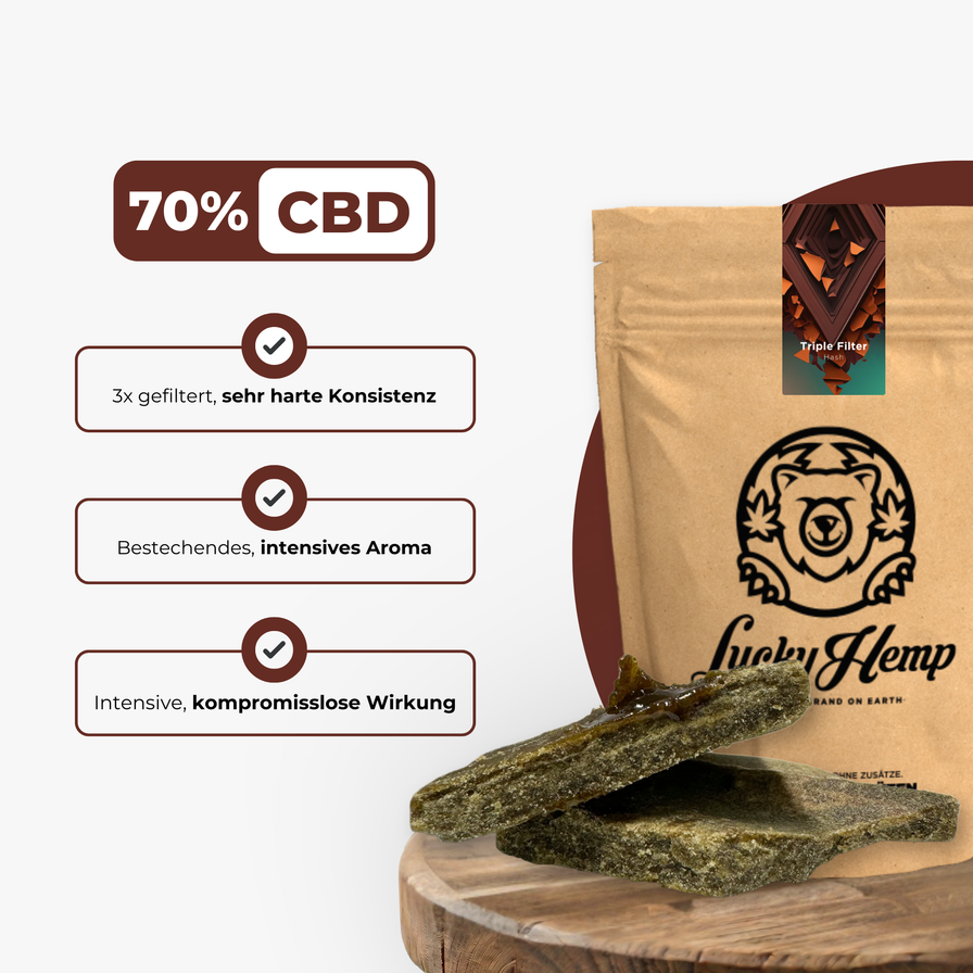 Hash Vape Wirkung Triple Filter Hash CBD kaufen
