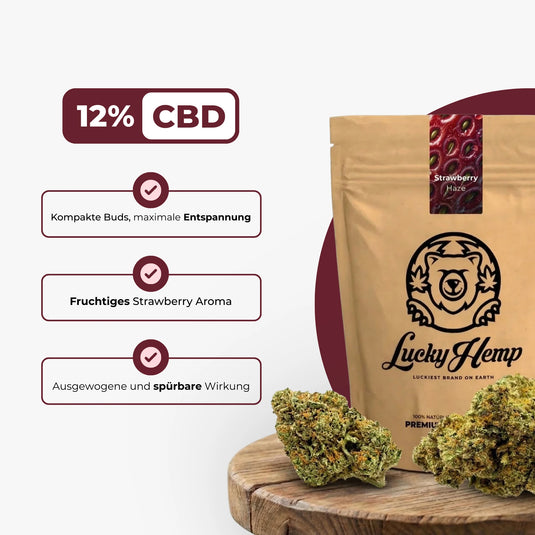 CBD-Blüten Testpaket Blüten Lucky Hemp